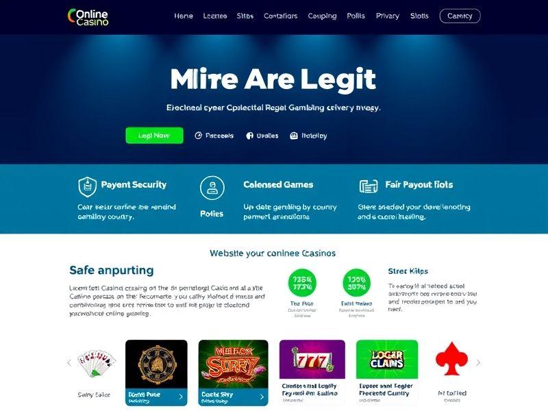 Discover verified online casinos that are legit and licensed, offering secure and fair gaming experiences. Find expert reviews, guides, and the latest updates on legal online gambling platforms.